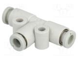 Teu mufabil SMC - 1&divide;10bar polipropilenă - 5&divide;60&deg;C