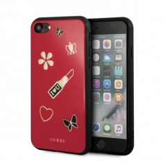 Husa Guess GUHCI8ACLSRE iPhone 6 7 8 Red Iconic foto