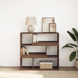 VidaXL Bibliotecă/Separator de cameră, stejar maro, 100x33x94,5 cm