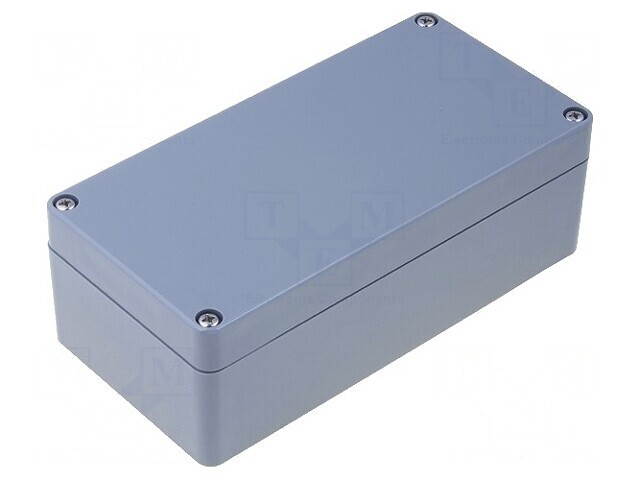 Carcasă universală ABS gri &icirc;nchis IP65 80x160x55mm