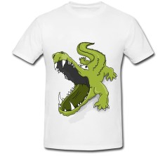 Tricou &amp;quot; Crocodil cu gura deschisa &amp;quot; foto