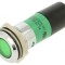 Lampă LED Verde Control 230V &Oslash;22mm