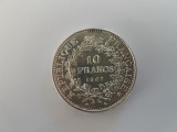 Franta 10 Francs 1967 Argint are 26 gr Impecabila