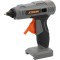 STHOR Pistol de lipit cu batoane compatibil cu acumulator Li-Ion 20V, diametru batoane 11 mm