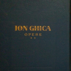 Opere,vol. II - Ion Ghica 1956 cartonata - C8