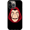 Husa compatibila cu Apple iPhone 12, iPhone 12 Pro model Money Heist, Silicon, TPU, Viceversa, Transparent, Carcasa