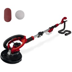 Slefuitor de pereti pe acumulator Einhell TE-DW 18/225 Li - Solo, 18 V, tehnologia PXC, 1200 RPM, 225 mm diametru disc, 1.1 m - 1.65 m lungime produs,
