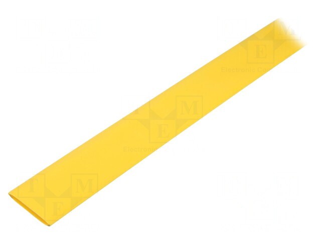 Manşon termocontractabil galben 16mm 1m