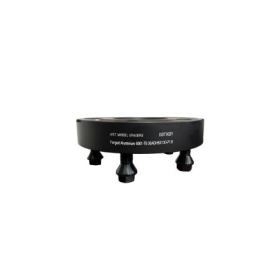 Distantier jante auto 5x130 30mm Negru prindere dubla cu piulite M14x1,5 / 71,6 Cod: DST3021 Automotive TrustedCars foto