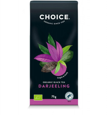 Ceai Negru Darjeeling Bio 75 grame Choice foto