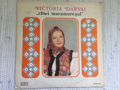 victoria darvai catu-i maramuresul disc vinyl lp muzica populara STM EPE 01573 foto