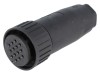 Mufă Circulară IP67 14 Pini Argintată