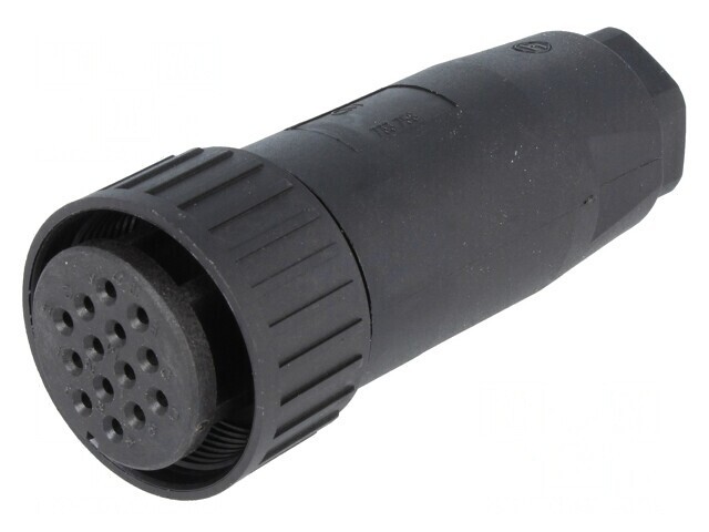 Mufă Circulară IP67 14 Pini Argintată
