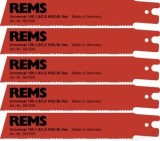 REMS Pachet universal de 5 lame de fierastrau 150-1.8/2.5 pentru REMS Cat VE, Tiger/VE/SR, Akku-Cat 22 V VE 561005 - 4039976052955