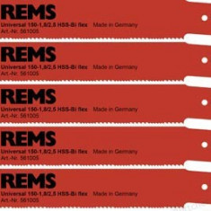 REMS Pachet universal de 5 lame de fierastrau 150-1.8/2.5 pentru REMS Cat VE, Tiger/VE/SR, Akku-Cat 22 V VE 561005