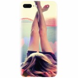 Husa silicon pentru Apple Iphone 7 Plus, Relax Girl