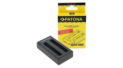 &amp;Icirc;ncărcător dublu PATONA f. Cameră Insta360 One X2 360&amp;deg; incl. Cablu micro-USB foto