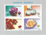 |Romania, LP 1661a/2004, Trandafiri romanesti, in bloc de 4 marci, MNH