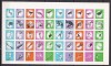 Manama / Ajman 1972 fauna sport cosmos MI 1195-1219B/ 2493-2517B MNH w65, Nestampilat