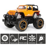 Cumpara ieftin Masina Mega Truck OFF ROAD cu telecomanda, lumini LED, incarcare USB, acumulator inclus, 26x9x15 cm