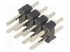 Conector 8 pini, seria {{Serie conector}}, pas pini 2.54mm, CONNFLY - DS1021-2X4SF162-B