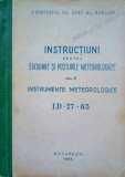 Instructiuni pentru statiile si posturile meteorologice Vol 5