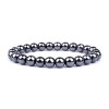 Bratara cu pietre semipretioase Hematit 6mm