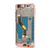 Display LCD Huawei P10 Lite Roz cu Rama Original
