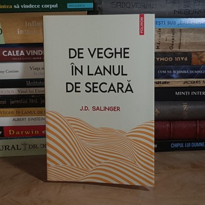 J.D. SALINGER - DE VEGHE IN LANUL DE SECARA , POLIROM , 2023 * foto