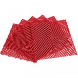 Placi de podea RAMROXX Performance pentru garaj Podea rosie 40x40cm 6 bucati 0.96mp Performance AutoTuning