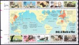 DB1 SUA 1990 - 1994 Al doilea Razboi Mondial Teatre Operatiuni 5 MS MNH 5 poze