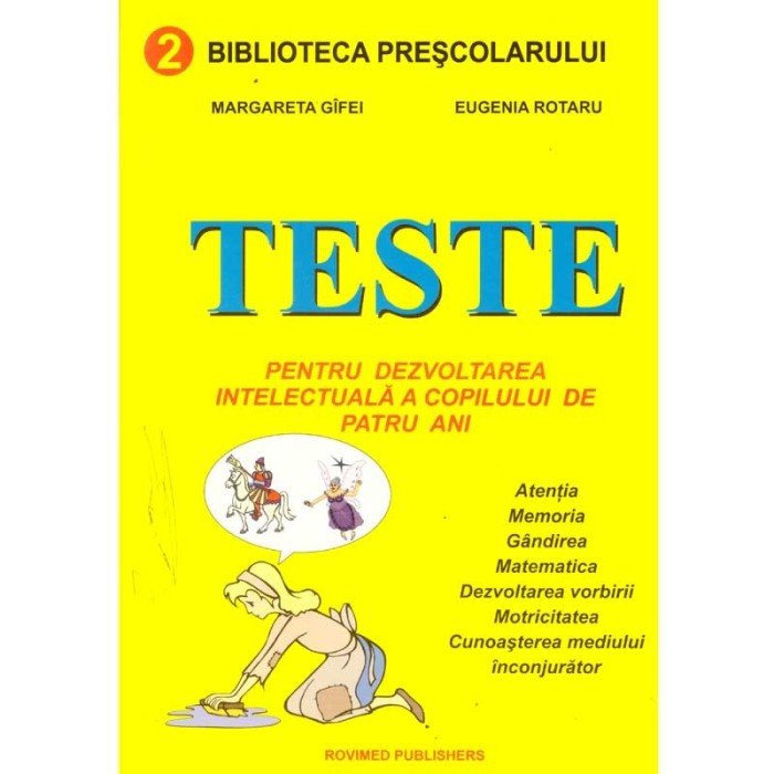 Margareta Gifei, Eugenia Rotaru - Teste pentru dezvoltarea