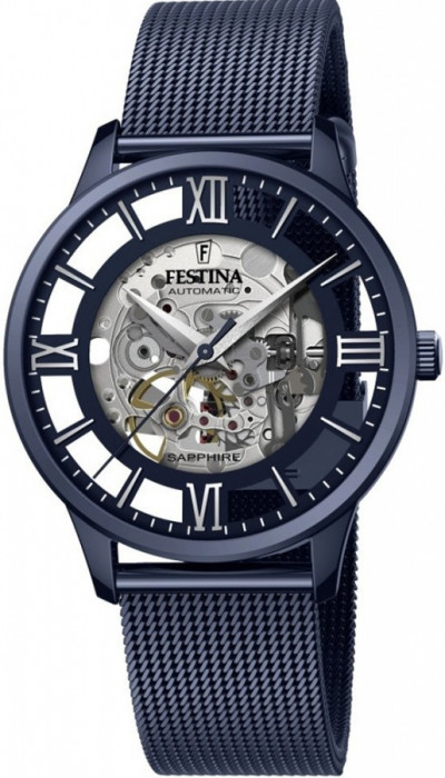 Ceas Barbati, Festina, Automatic Skeleton F20574/1 - Marime universala