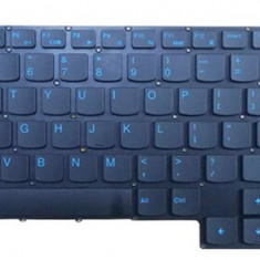 Tastatura Laptop, Lenovo, Legion 5-17IMH05 Type 82B3, iluminata, taste albastre, layout US