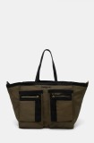 Desigual geanta HOPPER GUIMAR MAXI MUL culoarea verde, 24WAXY03