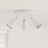 VidaXL Spot de tavan Alb 19 x 19 x 14.5 cm Oțel 4108214