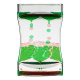 Clepsidră Lichid, Model Triunghiular, Multicolor, Dimensiuni 9x4x14cm, Oem