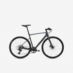 BICICLETĂ ȘOSEA NCR CF FITNESS FLATBAR APEX 12S GRI