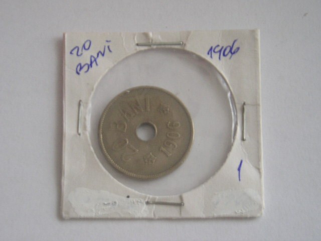 C10 6 - Moneda foarte veche - Romania - 20 bani 1906