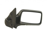 Oglinda exterioara Seat Ibiza/Cordoba (6k), 5.93-08.99 + Cordoba Vario 01.1998-, partea Dreapta, culoare sticla crom, sticla convexa, cu carcasa neag