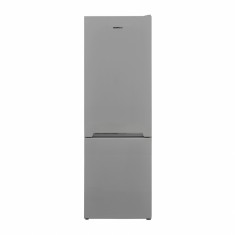 Combina frigorifica Heinner HC-V2681SE++, 268L, clasa E, H 170cm, iluminare LED, usi reversibile, argintiu