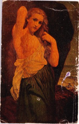 AMS - ILUSTRATA/VEDERE PORTRET FEMEIE SEMINUD, NECIRCULATA foto