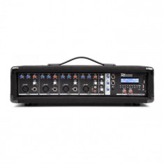 Power Dynamics PDM-C405A, mixer muzical cu 4 canale, 800 W, usb ?i sd slot foto