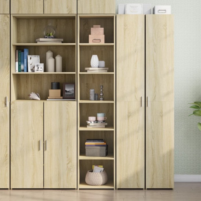 vidaXL Dulap &icirc;nalt, stejar sonoma, 40x41x185 cm, lemn prelucrat 3281668
