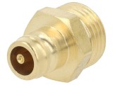 Conector Ștuț cu Supapă Alamă 15 Bar 9mm