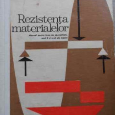 Rezistenta Materialelor Manual Pentru Licee De Specialitate - V. Drobota, M. Dorobantu, M. Atanasiu ,521486