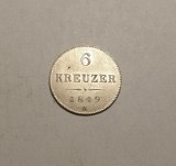 6 Kreuzer 1849 A, Europa