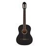 Chitara Clasica Lemn IdeallStore Negru 4/4, 104cm, Copii/Adulti 13+ ani, Tei, 6 Corzi Otel, Incepatori