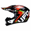 Casca Moto Trotineta Electrica UFO Negru/Rosu Policarbonat ABS Rezistenta Ventilatie Unisex Marimi M L XL