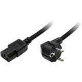 CABLU alimentare LOGILINK 1.8m, intrare Schuko, iesire C13, 10A, testat VDE, black, &quot;CP090&quot; (timbru verde 0.08 lei)